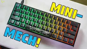 Ducky One 2 Mini compact mechanical gaming keyboard with vibrant RGB lighting and minimalist 60% layout.

